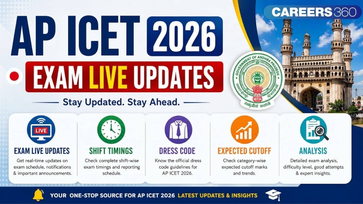 AP ICET 2026 Exam Live Updates: Shift Timings, What to Carry With Admit Card, Dress Code, Expected Cutoff & An