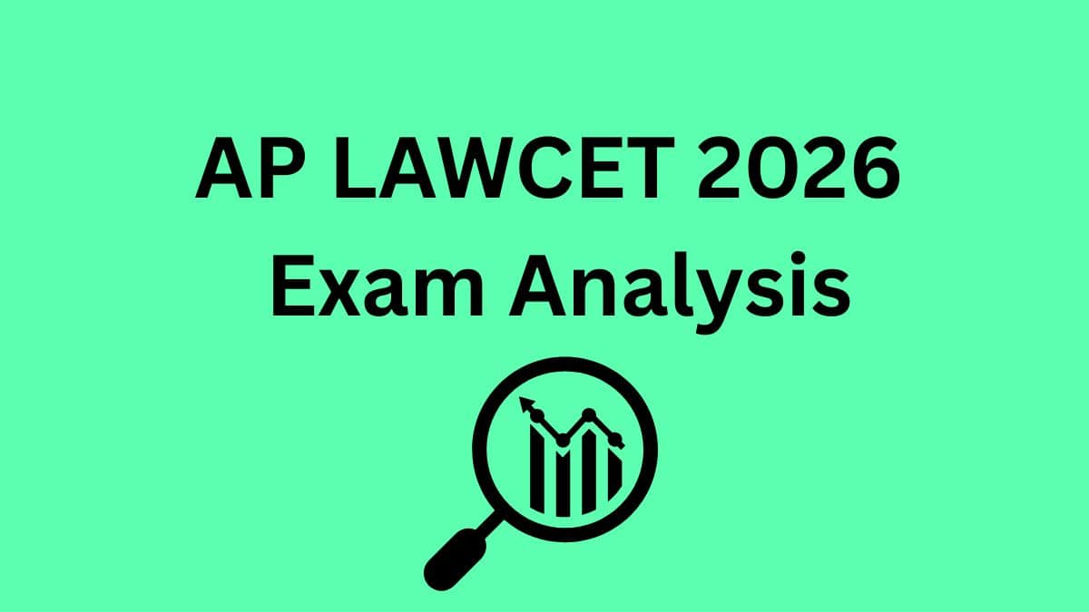 AP LAWCET 2026 Exam Analysis: Difficultly Level, Section-wise Paper Analysis
