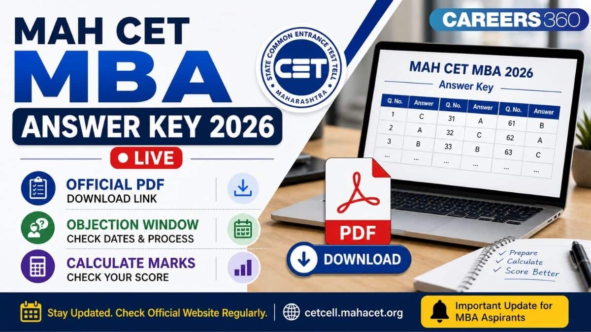 MHT CET MBA Answer Key 2026 Live: Official PDF Download Link, Objection Window, Calculate Marks