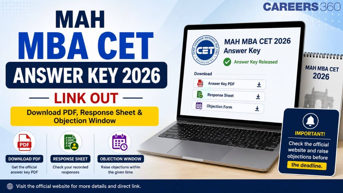 MAH CET MBA 2026 Answer Key Link Out: Download PDF, Response Sheet & Objection Window