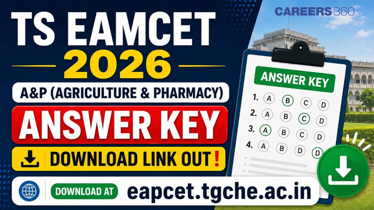 TS EAMCET 2026 A & P Answer Key Download Link Out at eapcet.tgche.ac.in