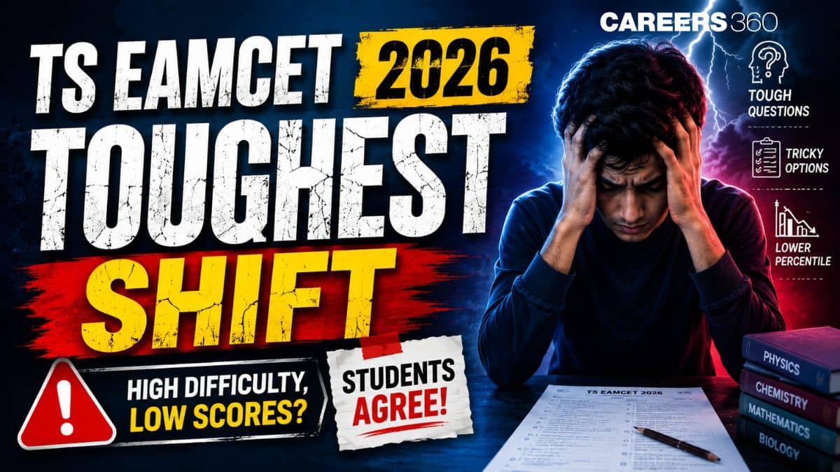 TS EAMCET 2026 Toughest Shift: Students Reaction, Difficulty Level
