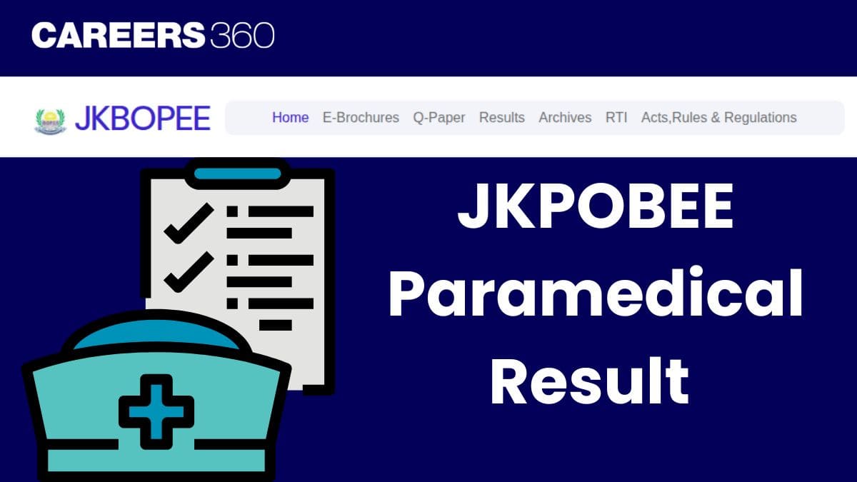 JKBOPEE Paramedical Result 2026 (Soon): Direct Link To Download Result Merit List