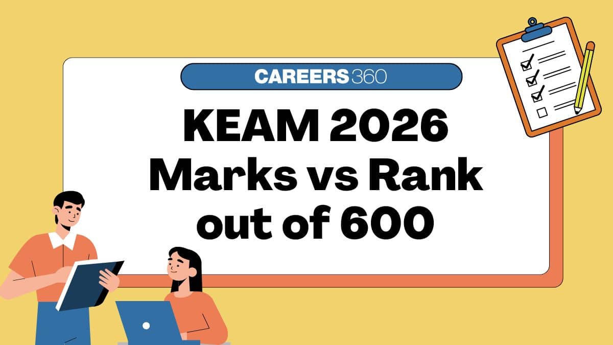 KEAM 2026 Marks vs Rank Out of 600: Expected Rank Analysis