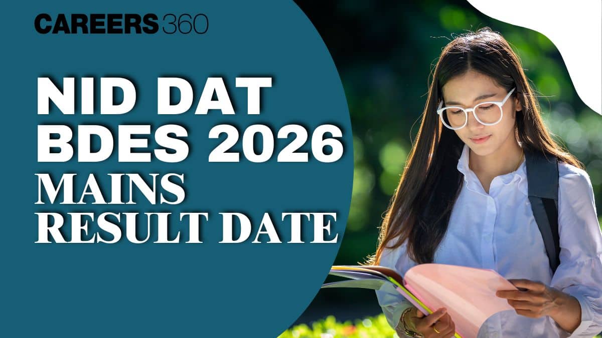 NID BDes Mains result Date 2026