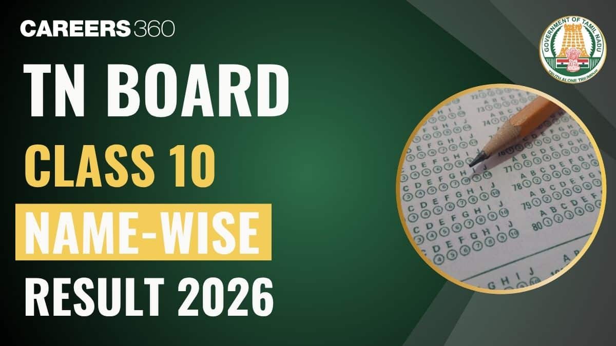 Tamil Nadu SSLC Result Name Wise 2026: Check TN 10th Public Result by Name