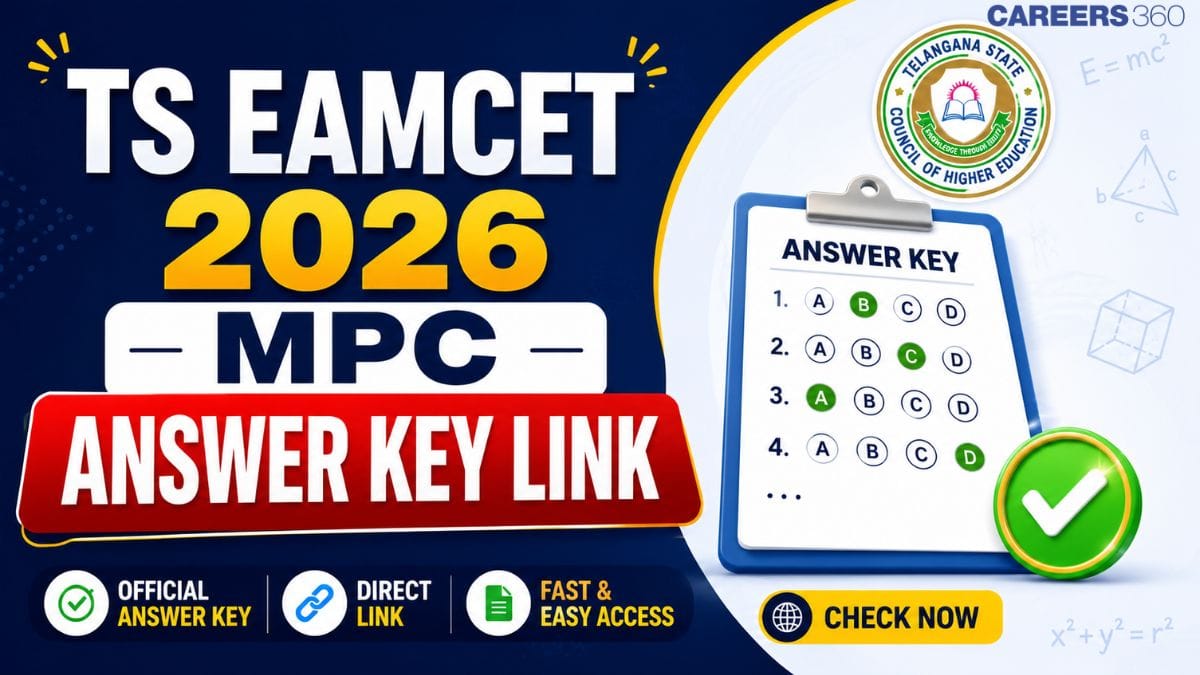TS EAMCET 2026 MPC Answer Key Link Out at eapcet.tgche.ac.in