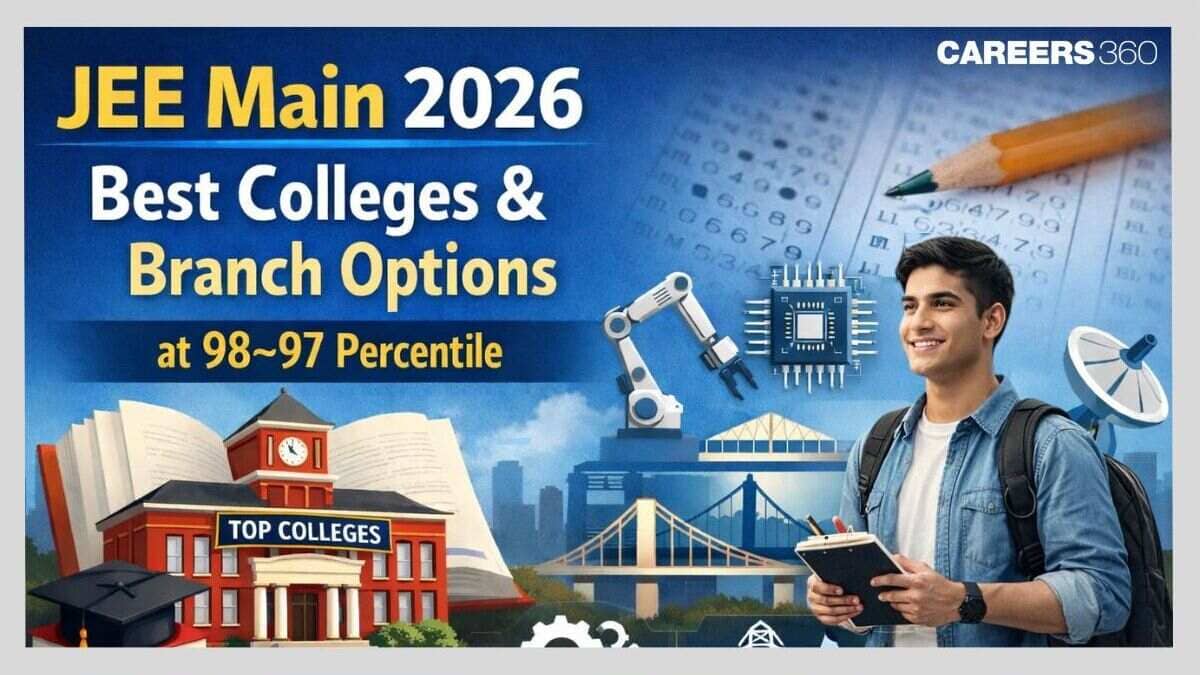 JEE Main 2026: Best Colleges & Branch Options at 98–97 Percentile