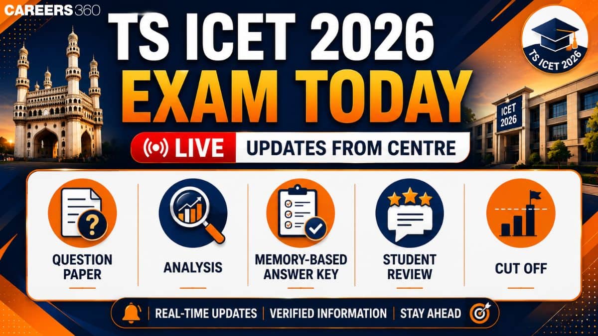 TS ICET 2026 Exam Today (Live Updates From Centre): Question Paper, Analysis, Student Reviews