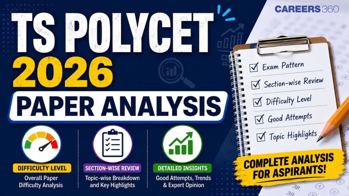 TS POLYCET 2026 Paper Analysis: Difficulty Level, Section-wise Review