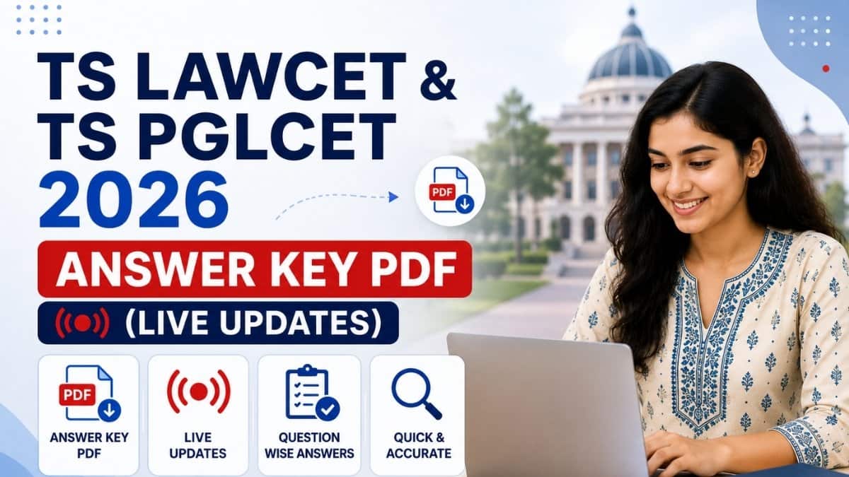 TS LAWCET 2026 Answer Key LIVE UPDATES, 3 & 5-year LLB, LLM, Unofficial Answer Key PDF