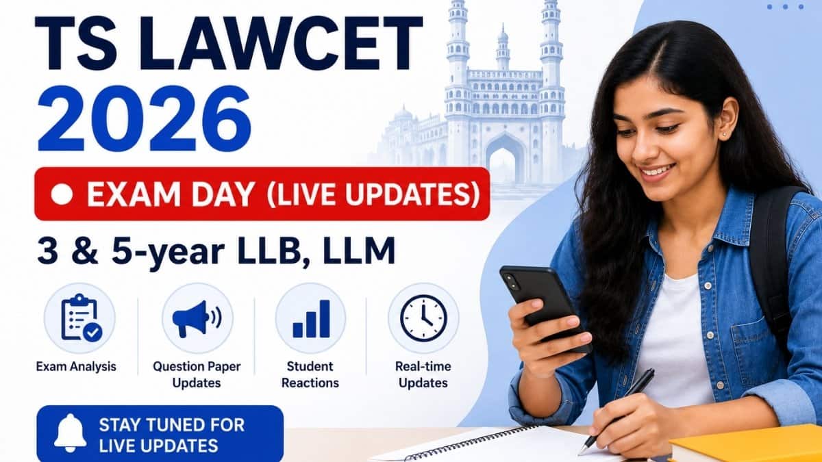 TS LAWCET 2026 Exam (LIVE UPDATES): 3 & 5-year LLB, LLM, Guidelines, Dress Code