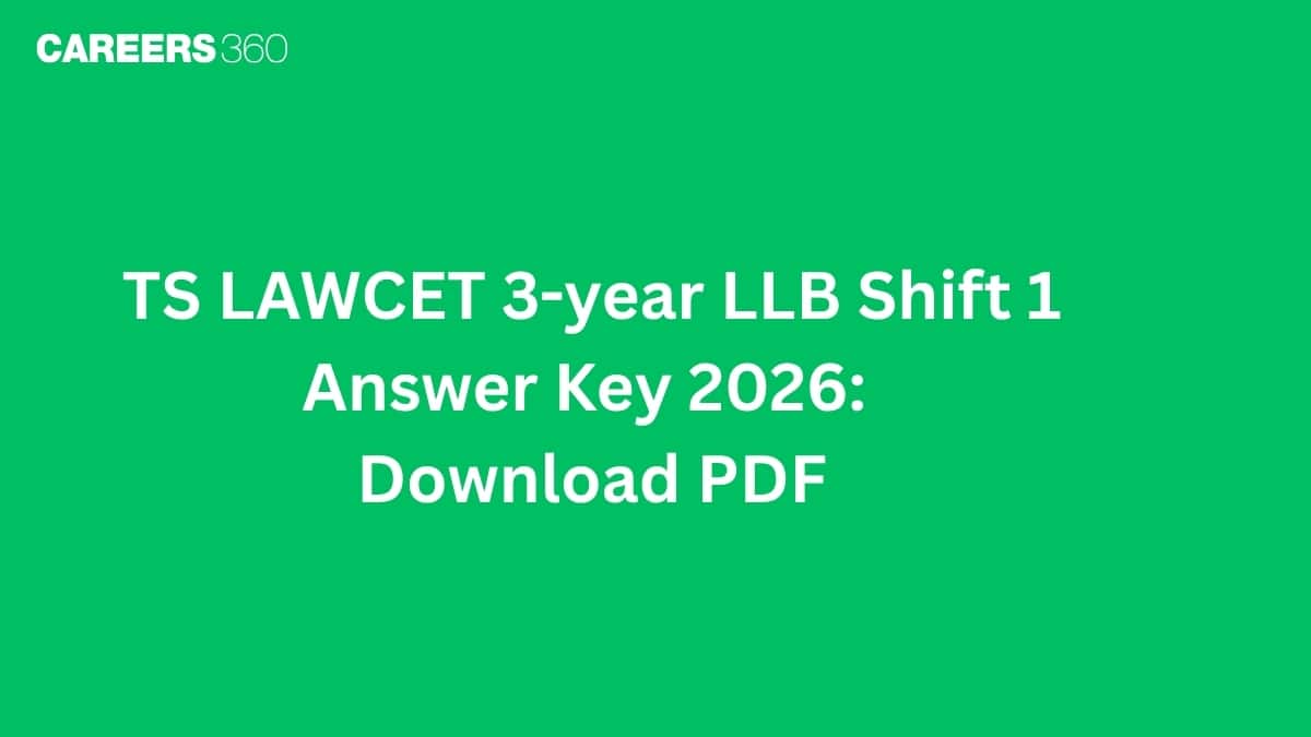 TS LAWCET 3-year LLB Shift 1 Answer Key 2026: Download PDF