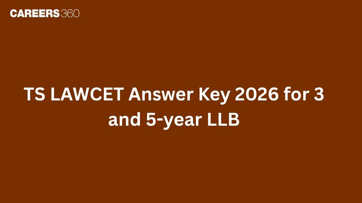 TS LAWCET Answer Key 2026 for 3 and 5-year LLB