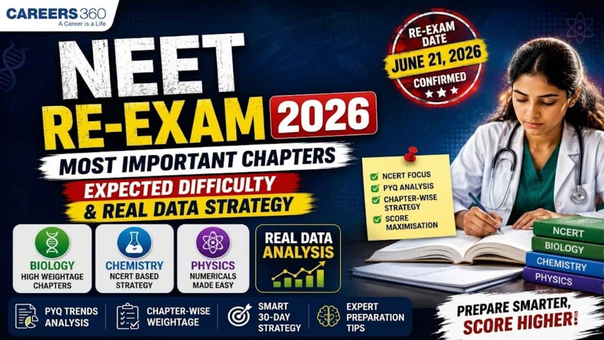NEET Re-Exam 2026: Important Chapters, Expected Difficulty & Strategy