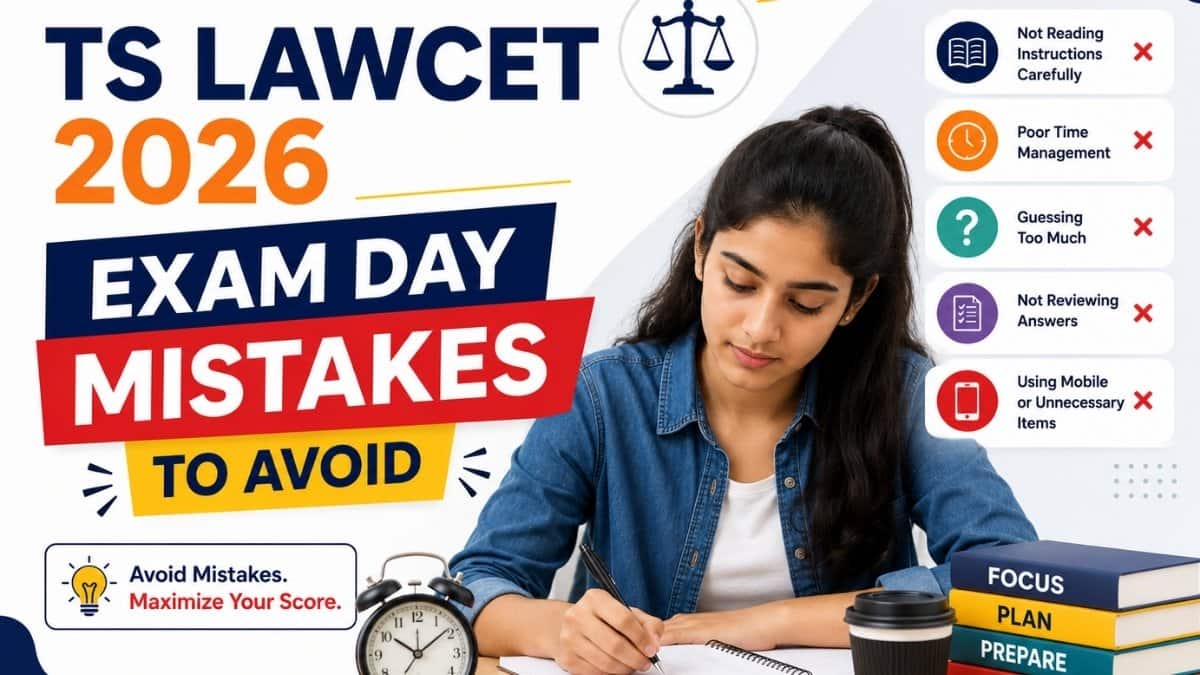 TS LAWCET2026 Exam Day Mistakes to Avoid