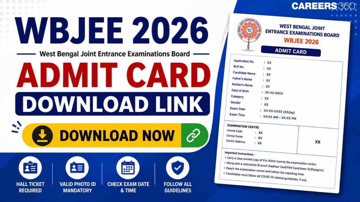 WBJEE 2026 Admit Card Link Out at wbjeeb.nic.in: Steps to Download
