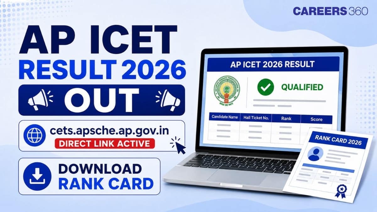 AP ICET Result 2026 OUT - cets.apsche.ap.gov.in Direct Link Active, Download Rank Card