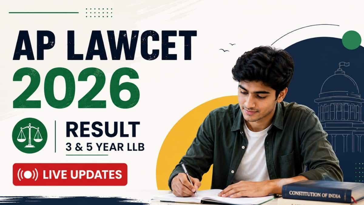 AP LAWCET Results 2026 (LIVE UPDATES): 3 & 5-year LLB, LLM, Direct Link, Toppers List, Cut off