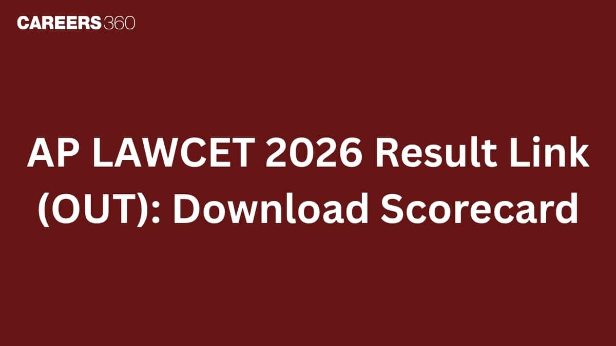 AP LAWCET 2026 Result Link (OUT): Download Scorecard