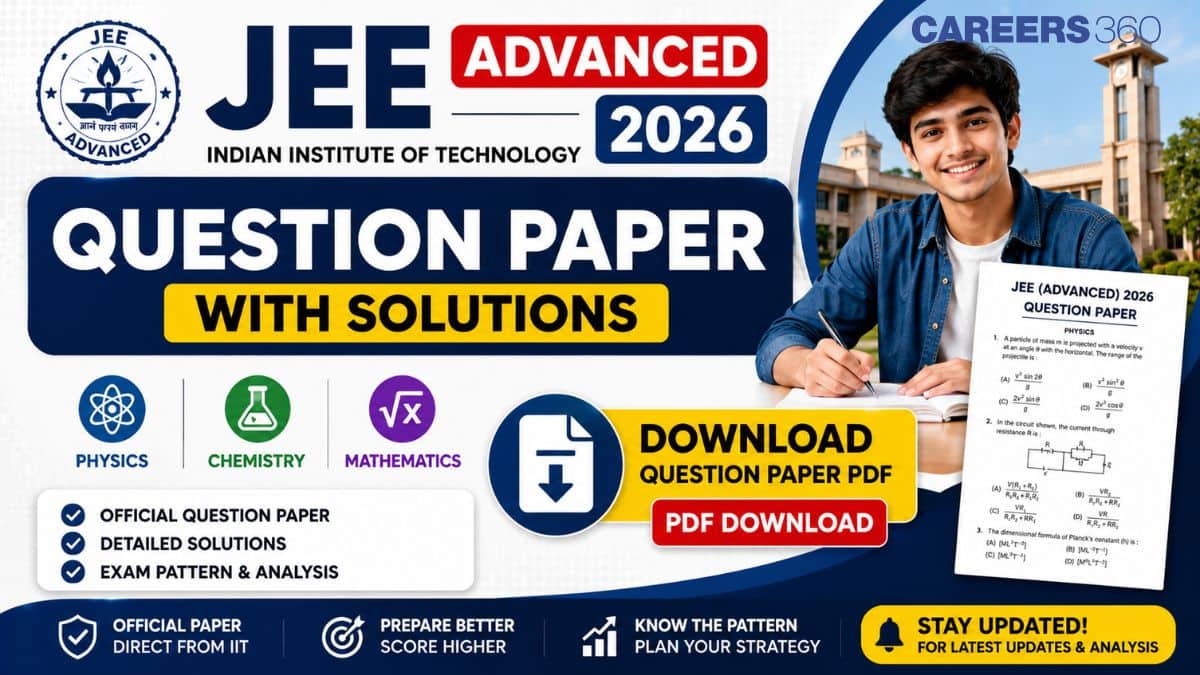 JEE Advanced 2026 Question Paper with Answer Key PDF Download