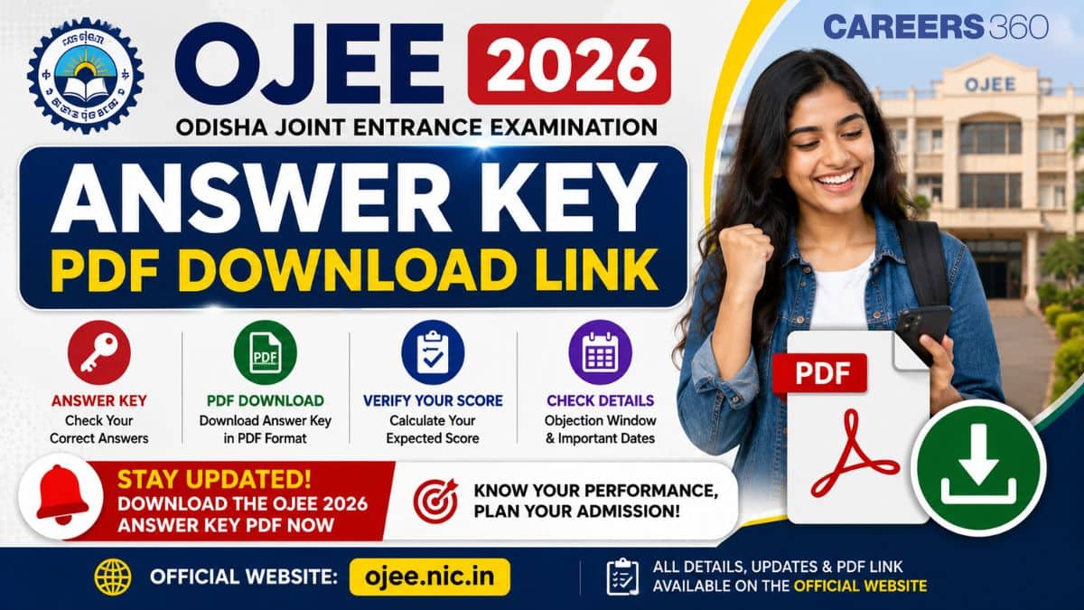OJEE 2026 Answer Key PDF Download Link at ojee.nic.in– Check Response Sheet