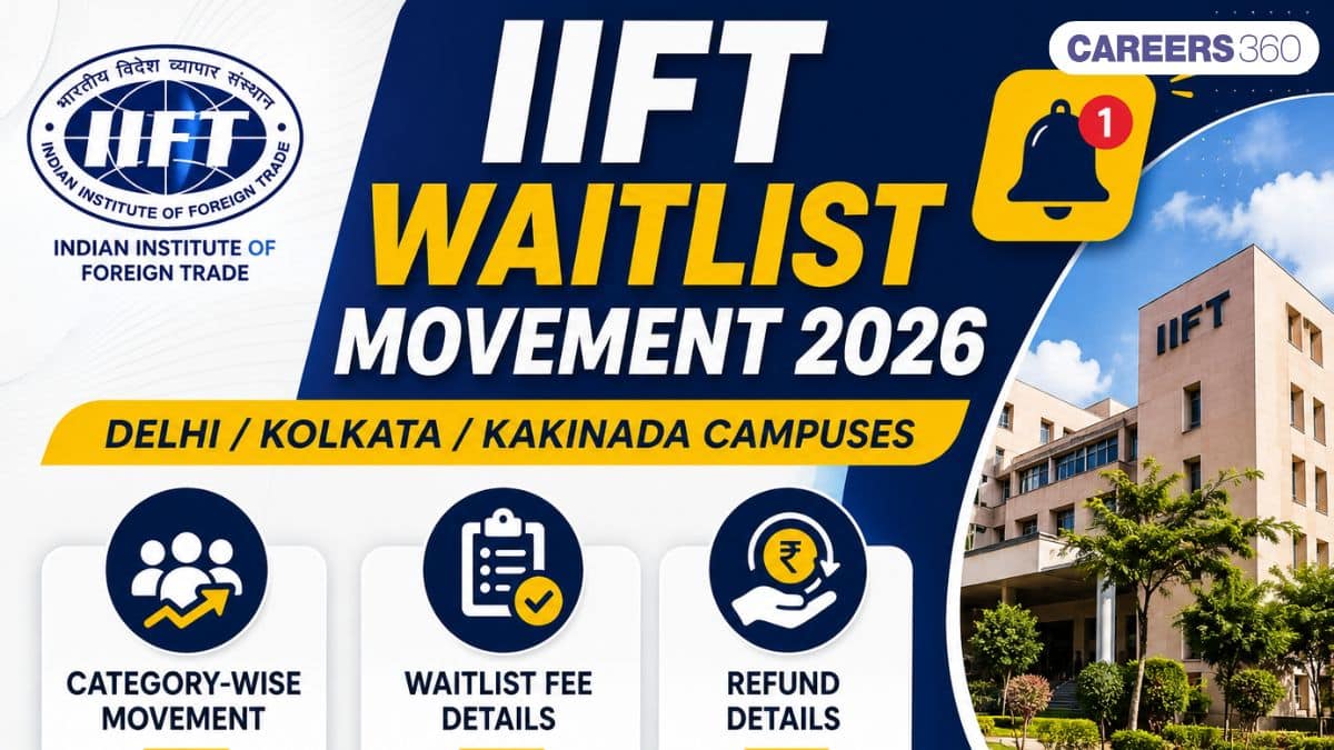 IIFT Waitlist Movement 2026 Update: Category-Wise Movement, Waitlist Fee, & Refund Details