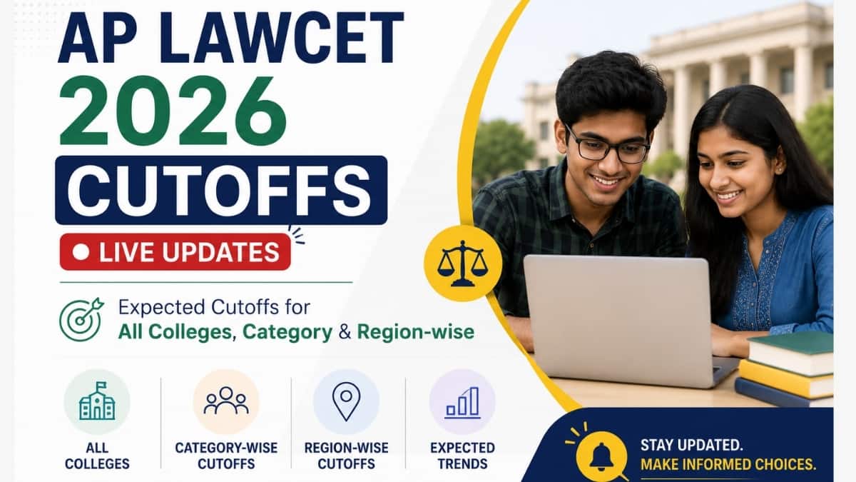 AP LAWCET 2026 Cutoffs (LIVE UPDATES): Expected Cutoffs for All Colleges, Category and Region-wise