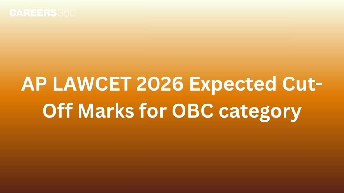 AP LAWCET 2026 Expected Cut-Off Marks for OBC category