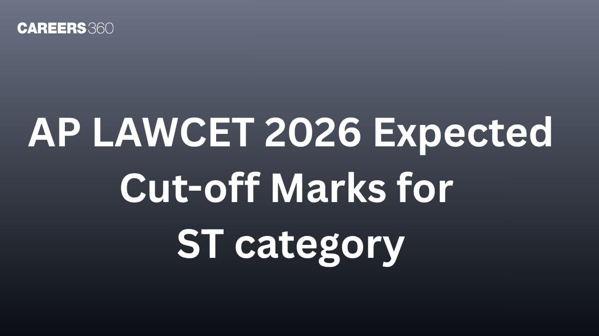 AP LAWCET 2026 Expected Cut-off Marks for ST category
