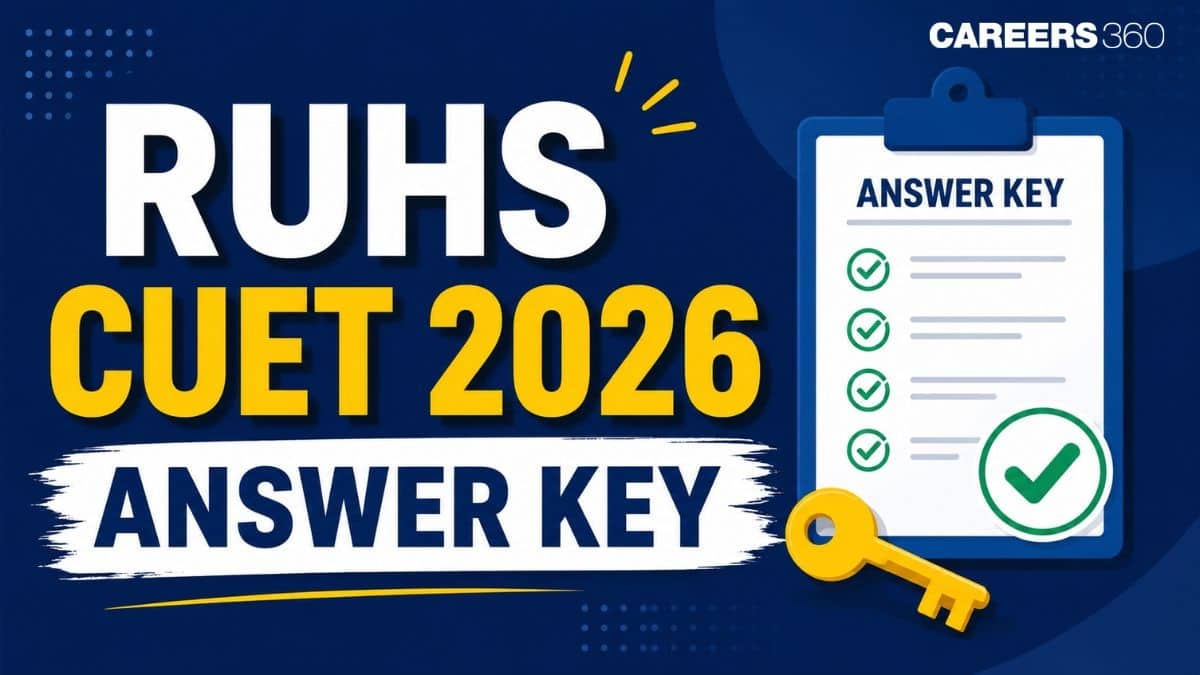 RUHS CUET 2026 Answer Key - Download PDF at ruhscuet2026.com