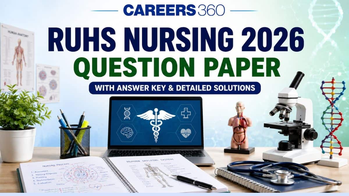 RUHS CUET Nursing 2026 Question Paper with Solutions - Download PDF