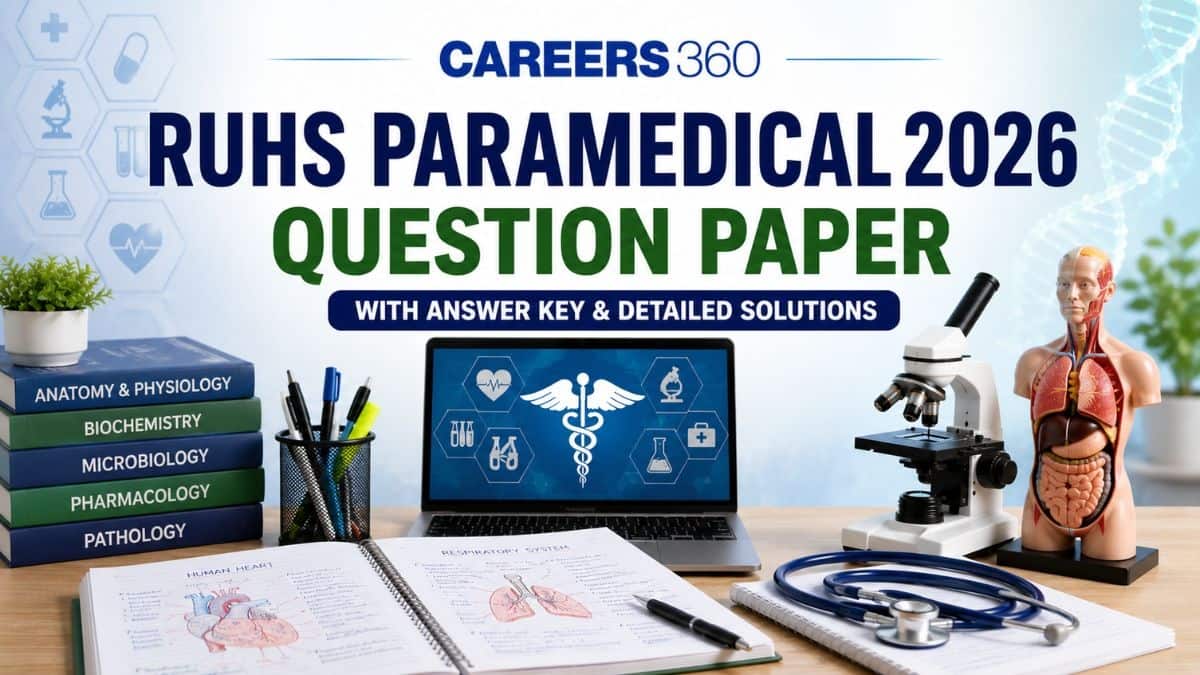 RUHS CUET Paramedical Question Paper 2026 with Solution PDF