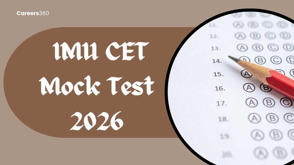 Imu Test IMU CET Mock Test 2026 (Released): Free Onlie Test Series Here