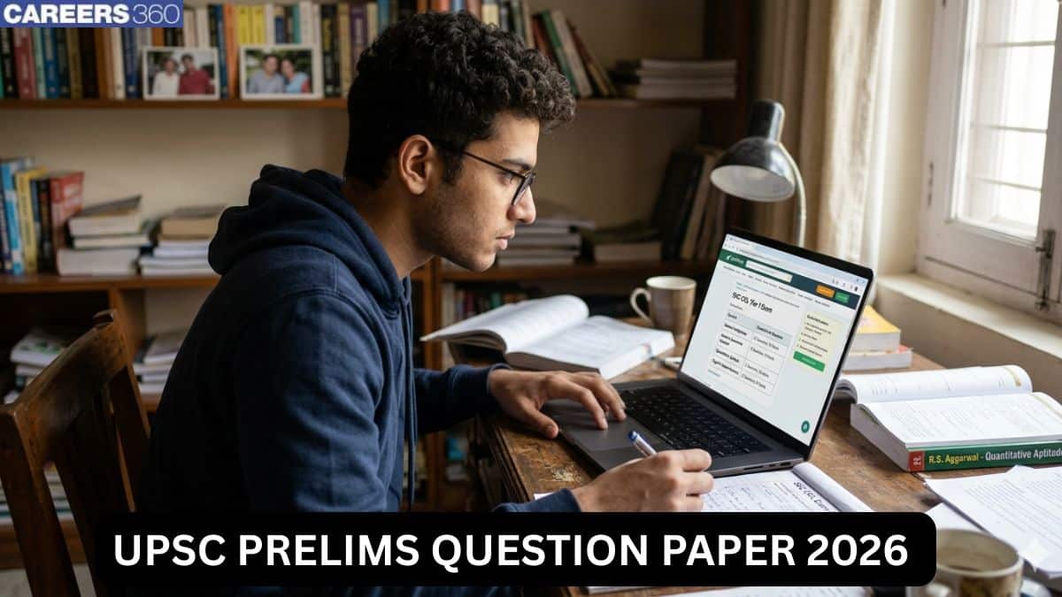 UPSC Prelims Question Paper 2026 PDF, Download GS Paper 1 & CSAT Papers