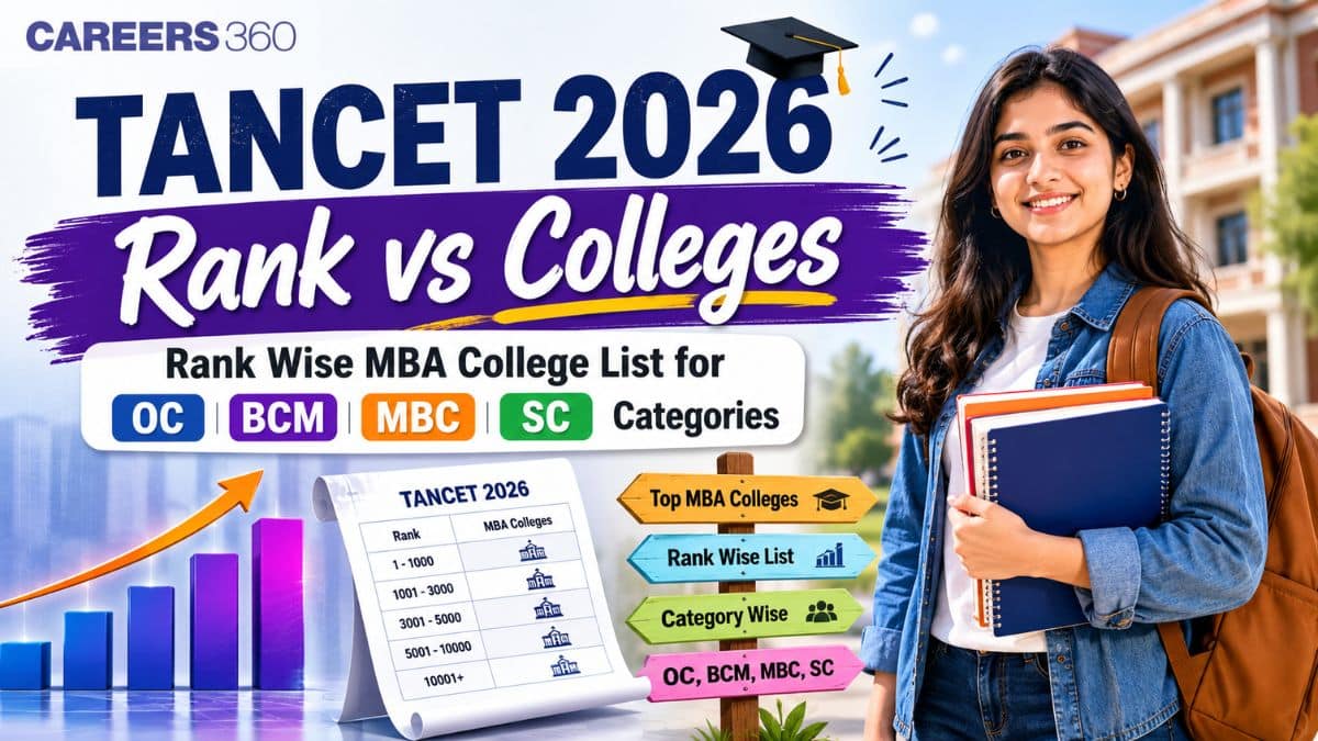 TANCET Rank-Wise College List 2026 [UPDATED]: MBA Colleges for OC, BCM, MBC, SC Categories With Opening & Clos