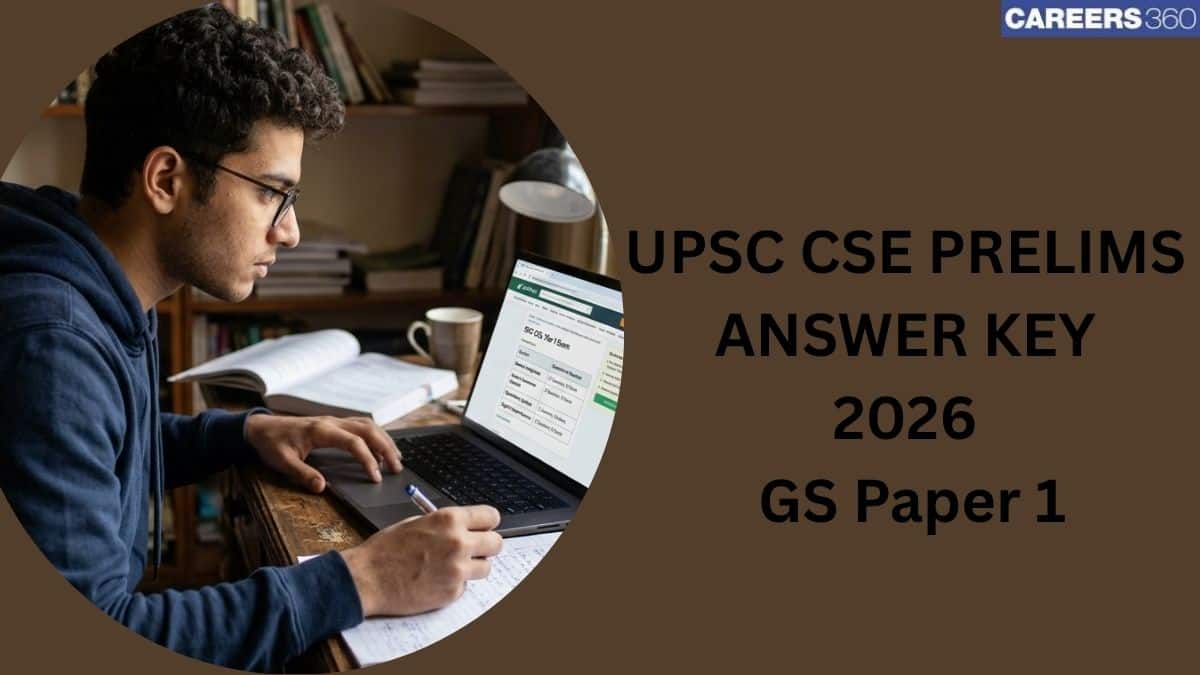 UPSC Prelims Answer Key 2026 for GS Paper 1 Set A, B, C & D