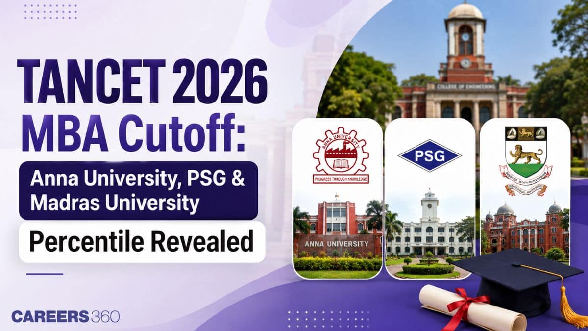 TANCET 2026 MBA Cutoff: Anna University, PSG & Madras University Percentile Revealed
