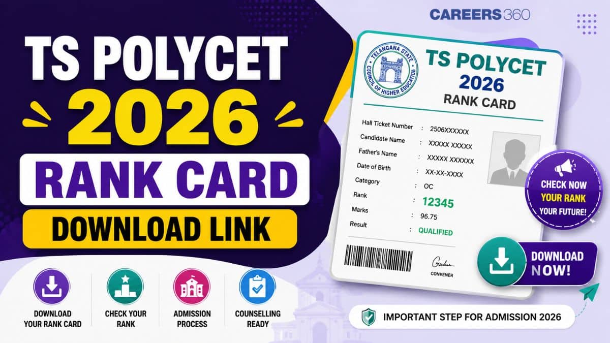 TS Polycet 2026 Rank Card Link at polycet.sbtet.telangana.gov.in – Check Scorecard Here