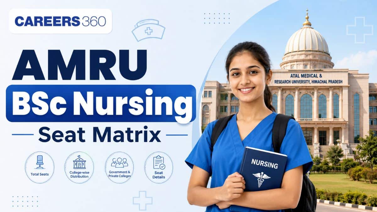 AMRU BSc Nursing Seat Matrix 2026: Government & Private Colleges Seats