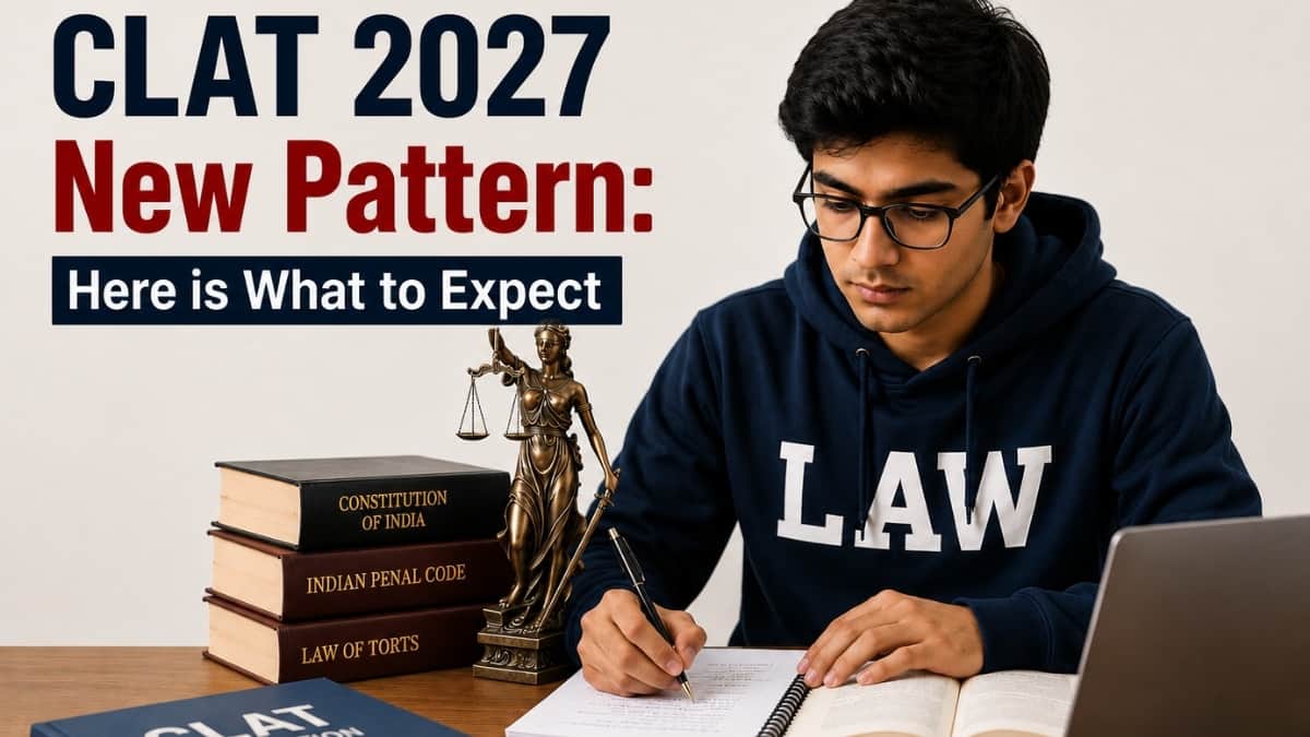 CLAT 2027 New Pattern: Here is What to Expect