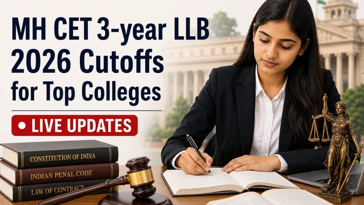 How Many MH CET 3-year LLB 2026 Percentile Scores Required for GLC Mumbai