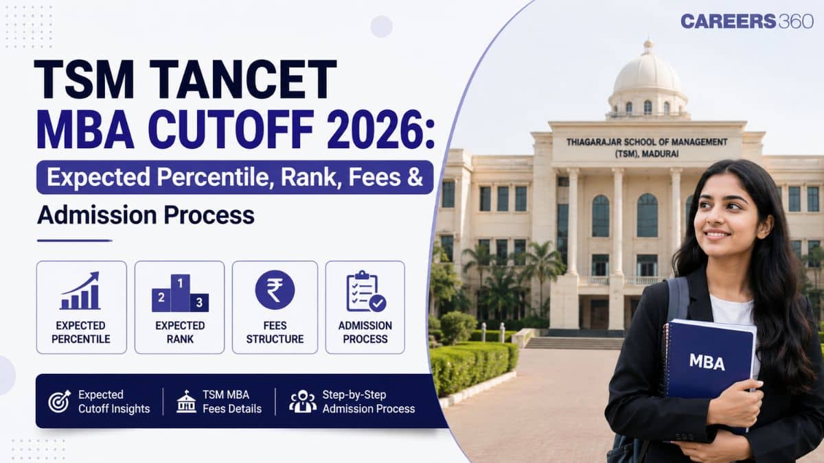 TSM TANCET MBA Cutoff 2026 Expected Above 95 Percentile; Check Category-Wise Cutoff, Rank & Admission Details