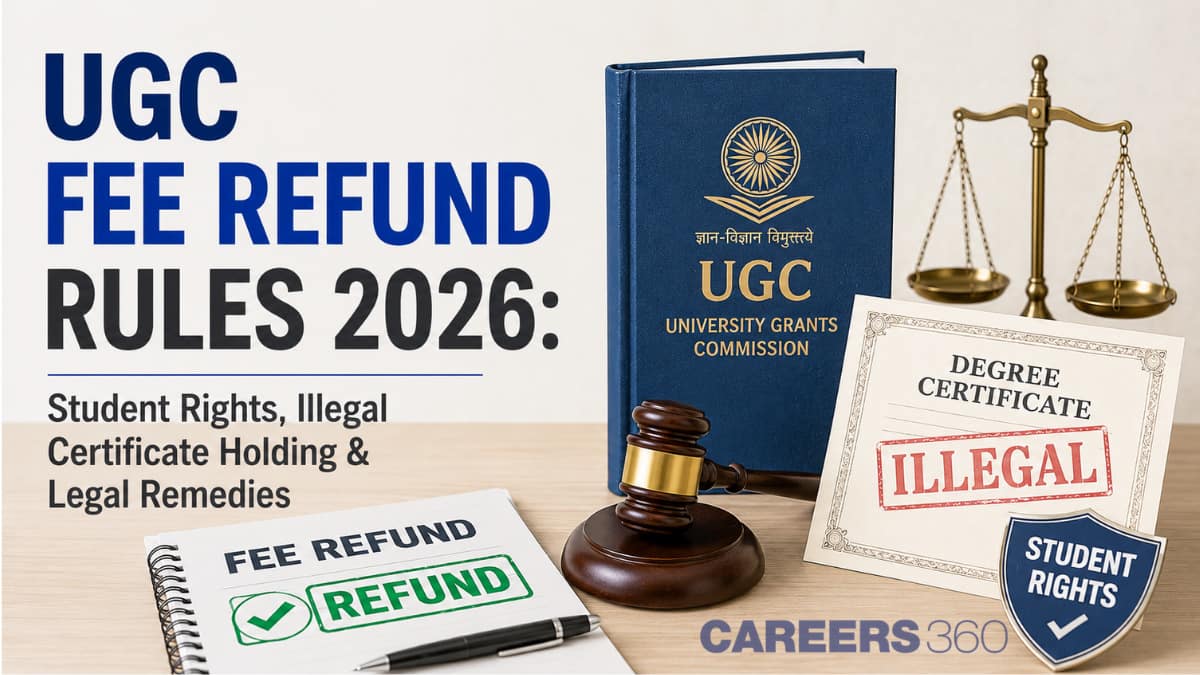 UGC Fee Refund Rules 2026: Student Rights, Illegal Certificate Holding & Legal Remedies