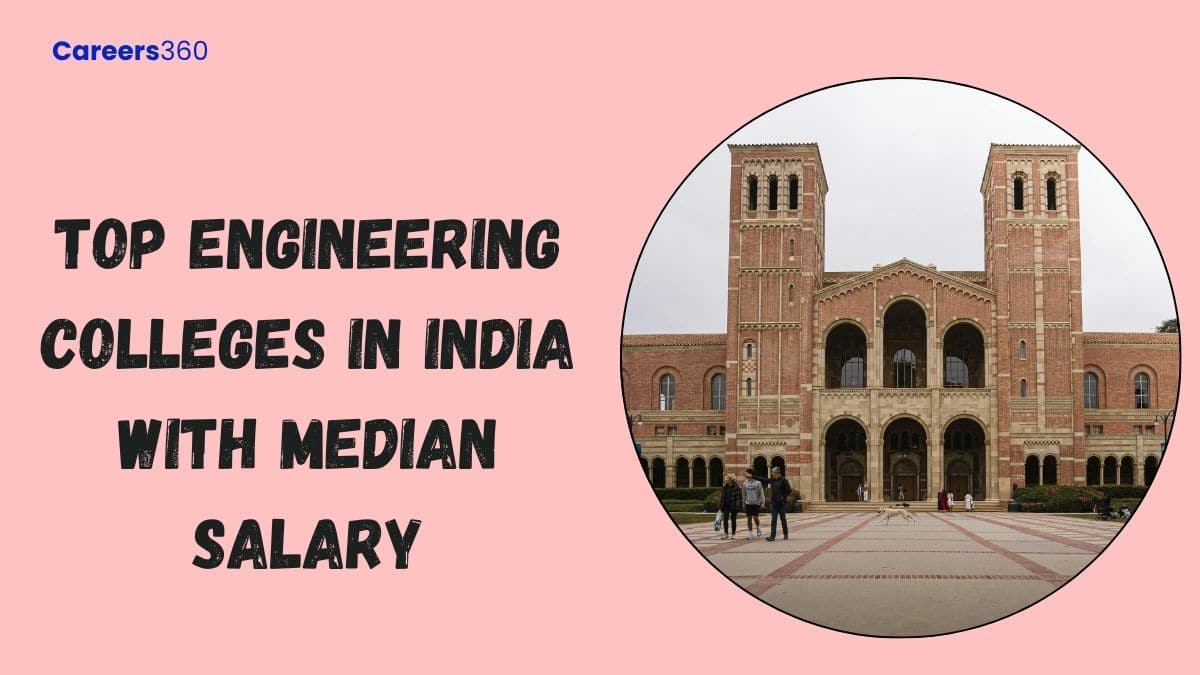 Top Engineering Colleges in India With Median Salary - Careers360