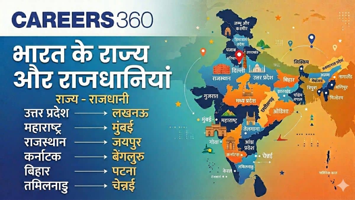 भारत के राज्य और राजधानियां (India States and Capitals in hindi) - भारत के सभी राज्य और राजधानी की सूची 2024