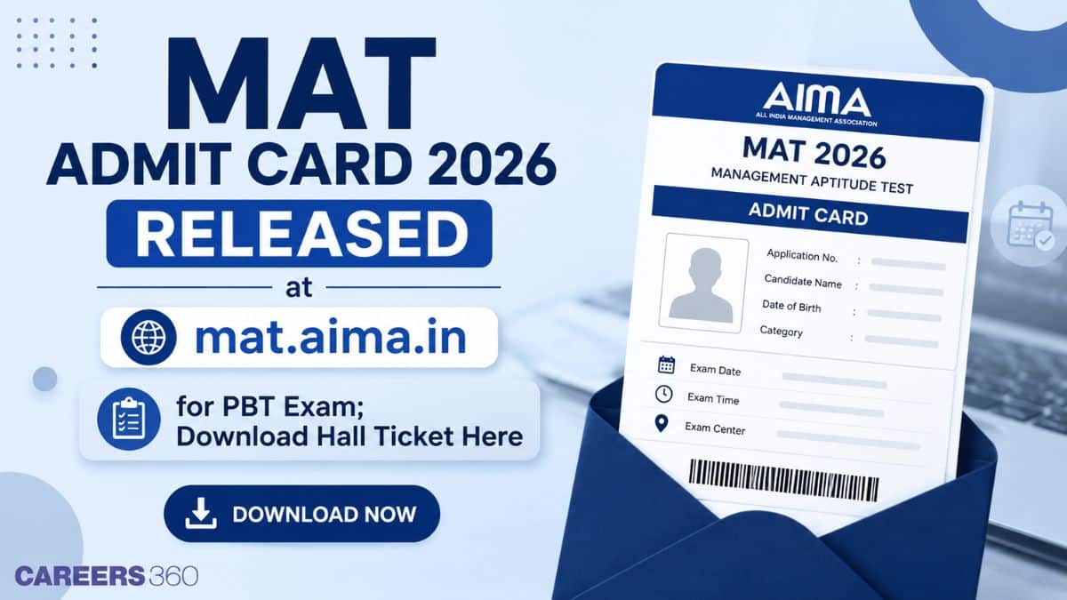 MAT Admit Card 2026 Released at mat.aima.in for May 31 PBT Exam; Download Link Here Also