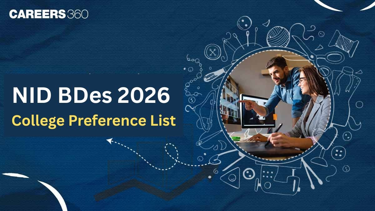 NID BDes 2026 College Preference List, Check Campus-Wise Seats