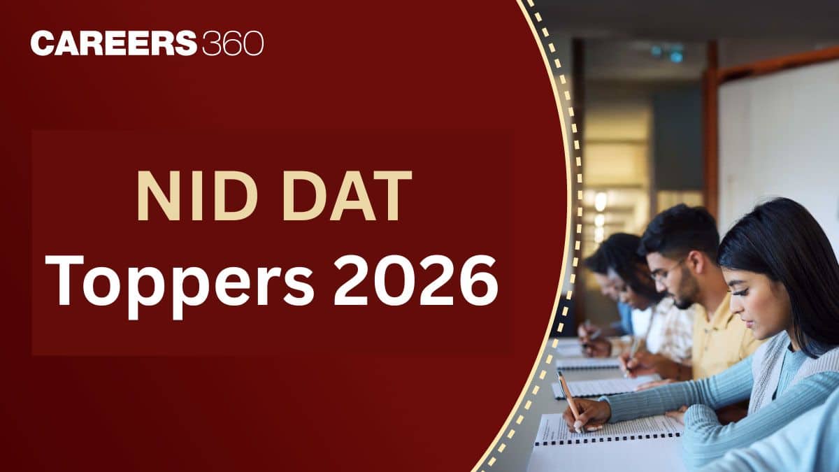 NID DAT Toppers 2026: All India and Category Rank Toppers for BDes and MDes