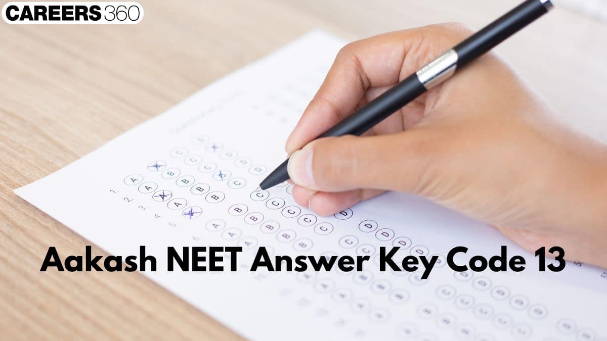 Code 13 NEET Answer Key 2026 by Aakash - Download PDF Here